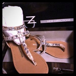 New Directions Ankle Strap Sandals